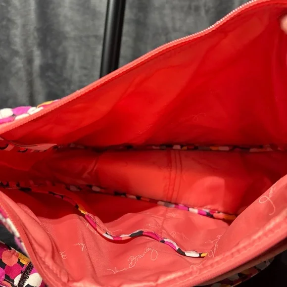 Vera Bradley Pixie Confetti Carry All Crossbody Hipster Purse Lightly Used - Picture 6 of 16